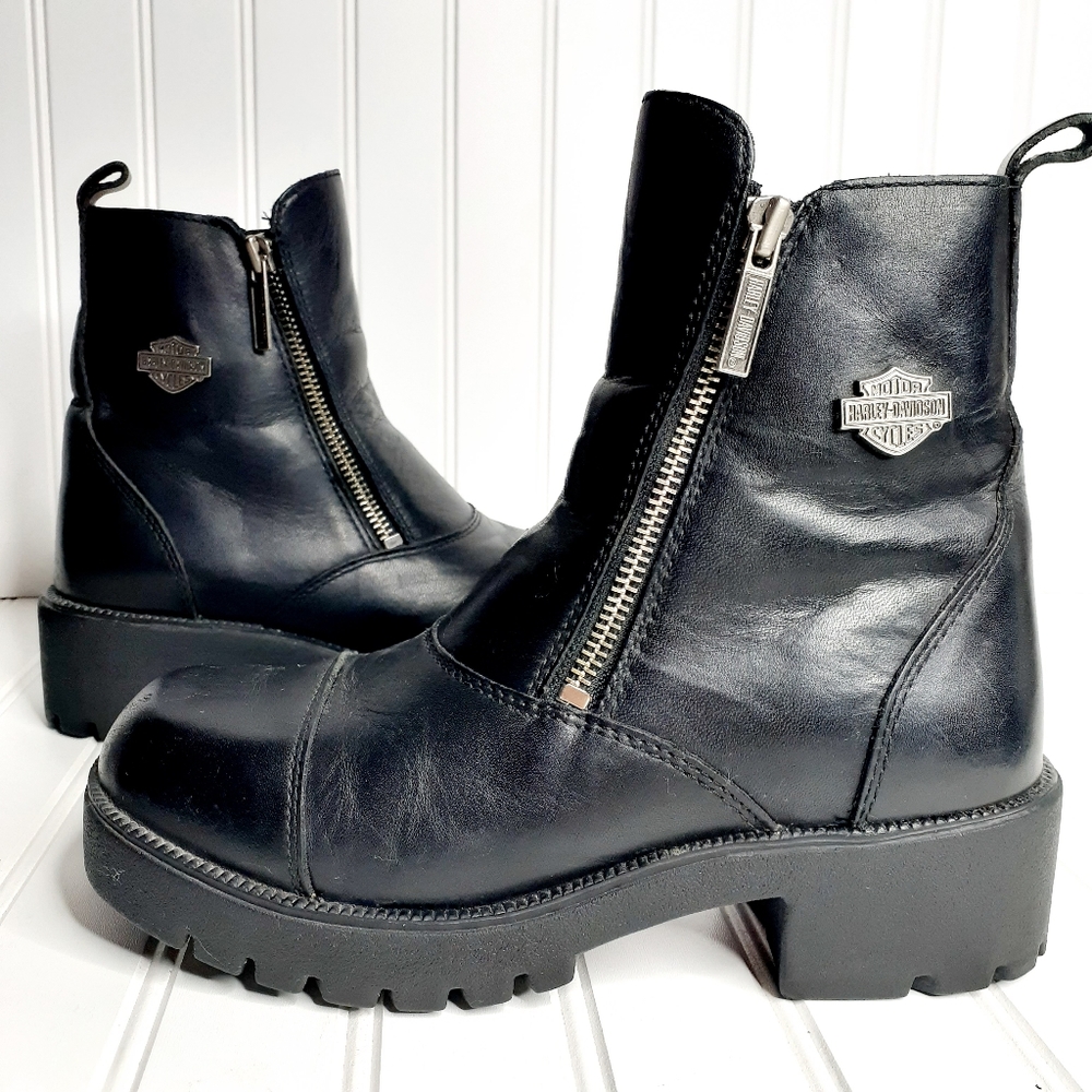 Harley Davidson Amherst Motorcycle Boots - Picture 6 of 17